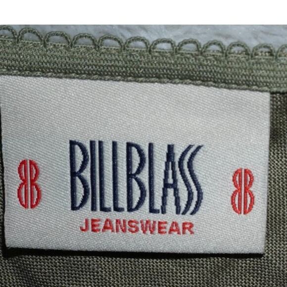 Bill Blass Jeanswear Green Beaded Linen Blend Sleeveless Top Women’s XL - Picture 5 of 6